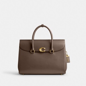Coach Broome Carryall Bag 36 Handväska Dam Mörkgrå | 31FKMNDCO