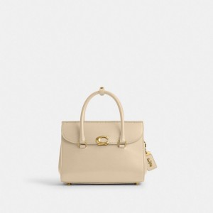 Coach Broome Carryall Bag Handväska Dam Vita | 97UZWQSJN