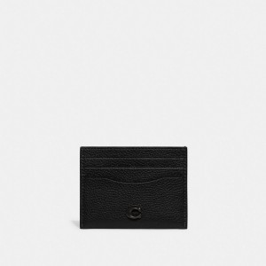 Coach Card Case Card Case Herr Svarta | 52TRMZLFX