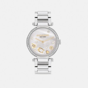 Coach Cary Watch, 34 Mm Klocka Dam Grå | 80OBIWEML