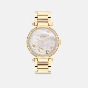 Coach Cary Watch, 34 Mm Klocka Dam Guld | 28QLRMPAC