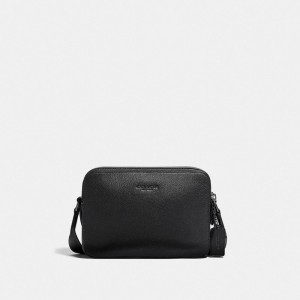 Coach Charter Crossbody Bag 24 Crossbody Väska Herr Svarta Koppar Svarta | 20FVZOWSN