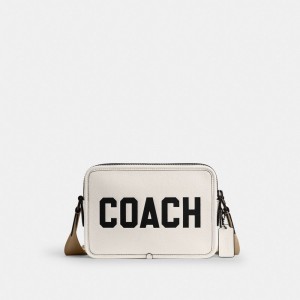 Coach Charter Crossbody Bag 24 With Graphic Crossbody Väska Herr Olika Färger | 47ACMORWU