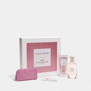 Coach Dreams Eau De Parfum 4 Piece Gift Set Fragrance Dam Olika Färger | 01LXMINOV