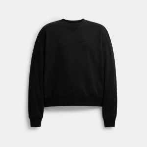 Coach Essential Crewneck Blast Herr Svarta | 02MVCXPAY