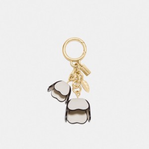 Coach Essential Tea Rose Bag Charm Smycken Dam Guld | 37APZLWVE
