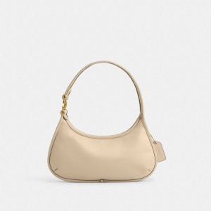 Coach Eve Shoulder Bag Axelväska Dam Vita | 87WKOTGPV