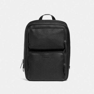 Coach Gotham Backpack Ryggsäckar Herr Svarta Koppar Svarta | 53FQRXEZU
