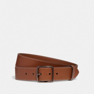Coach Harness Buckle Belt, 38 Mm Bälte Herr Olika Färger | 42TVXROZF