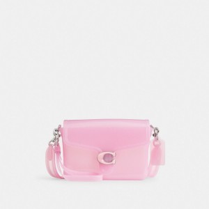 Coach Jelly Tabby Bag Crossbody Väska Dam Ljusrosa | 70TMZUXEN