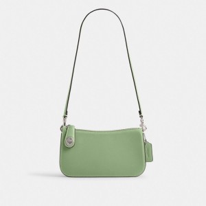 Coach Penn Shoulder Bag Axelväska Dam Silver | 56YFPWEKU