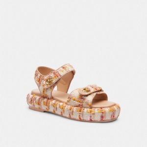 Coach Peyton Sandal Sandaler Dam Olika Färger | 43UNVFBIK