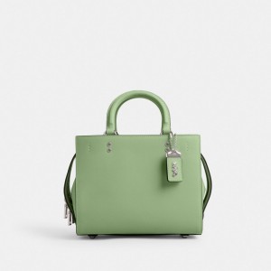 Coach Rogue Bag 25 Satchel Väska Dam Silver | 35UFPZGNT