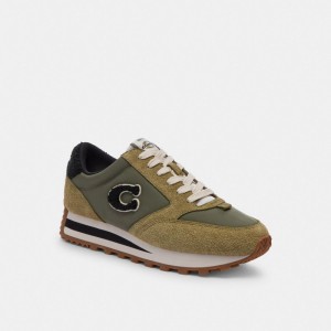 Coach Runner Sneaker Sneakers Dam Gröna | 01RBGNCVW