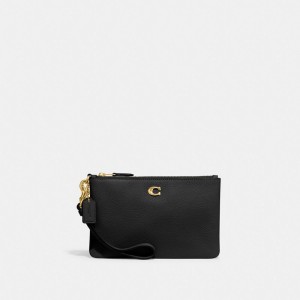Coach Small Wristlet Klocka Dam Svarta | 64JTRPUEB