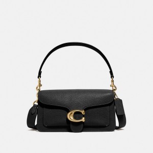 Coach Tabby Shoulder Bag 26 Axelväska Dam Svarta | 47ZYQUOHR