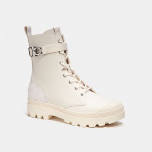 Coach Tucker Boot With Signature Canvas Stövlar Herr Olika Färger | 13CFKJARN
